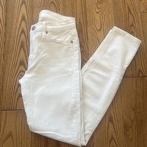 Hudson size 24 white jeans